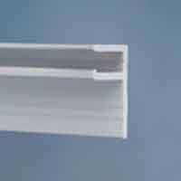 Vertical Aluminum Extrusion Str 8 Ft Whit - EXTRUSION